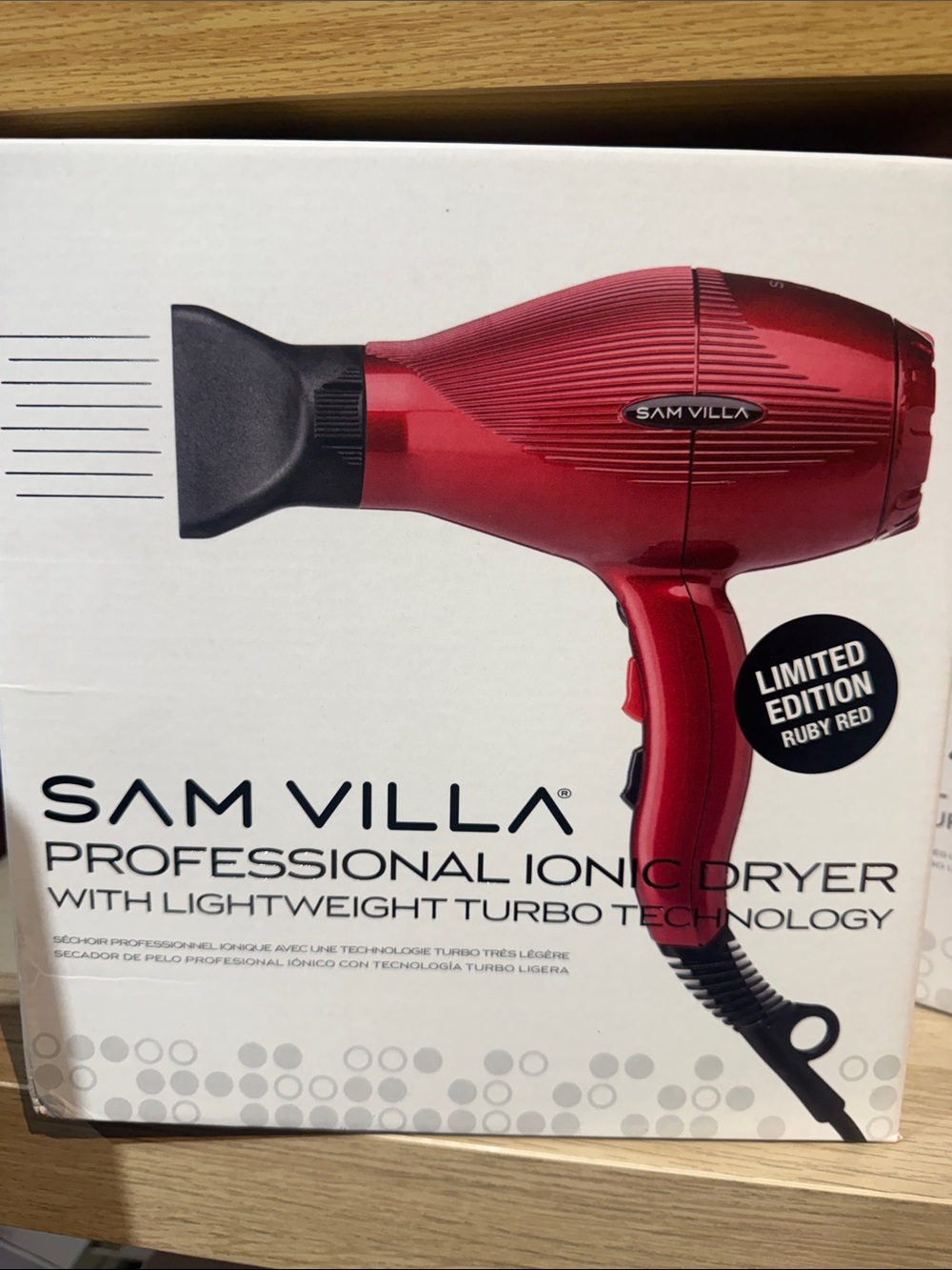 Limited Edition Ruby Red Professional Hair Dryer